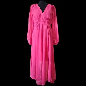 Jessica Simpson Pink High Low Dress